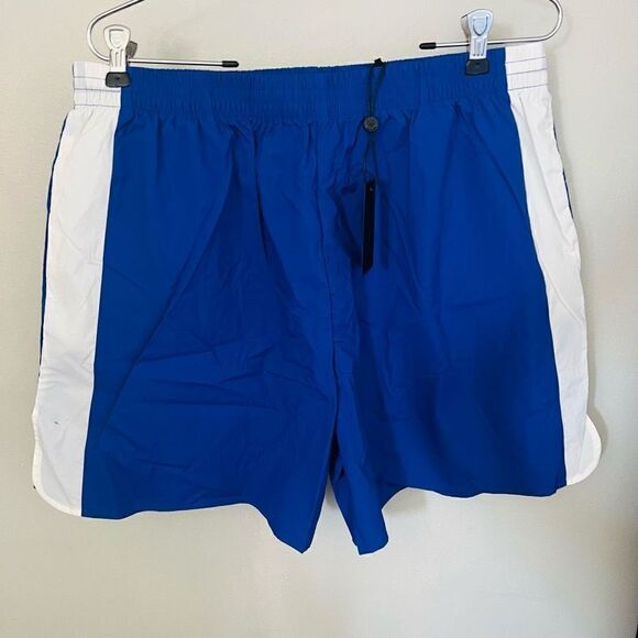 RAG & BONE Penn Pull-On Shorts, Relaxed Fit,‎ Size Large (14/16), Blue, NWT - Picture 1 of 11